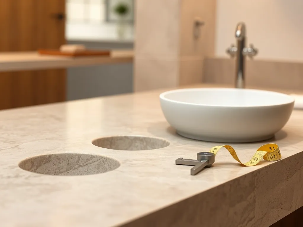 Jaki otwór pod umywalkę nablatową wybrać?