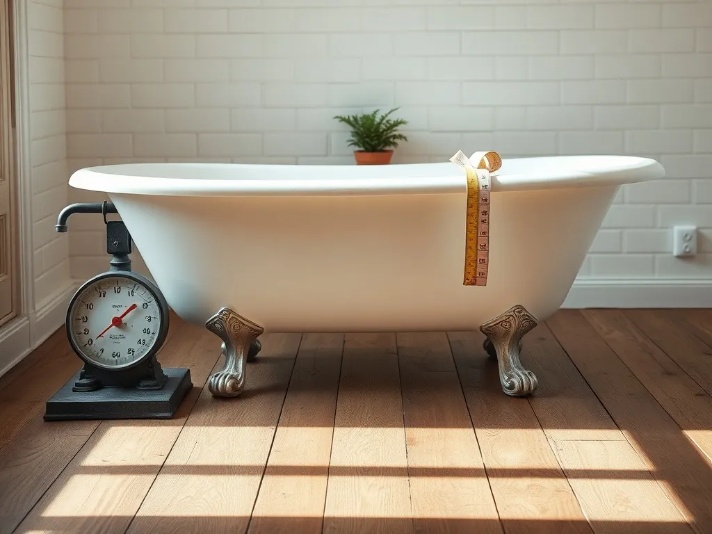 Ile waży wanna żeliwna?