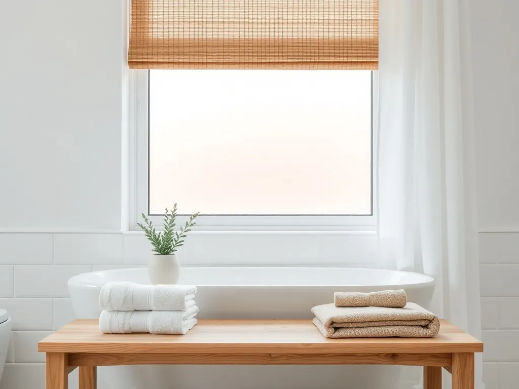 Czym zasłonić okno w łazience? Praktyczne pomysły