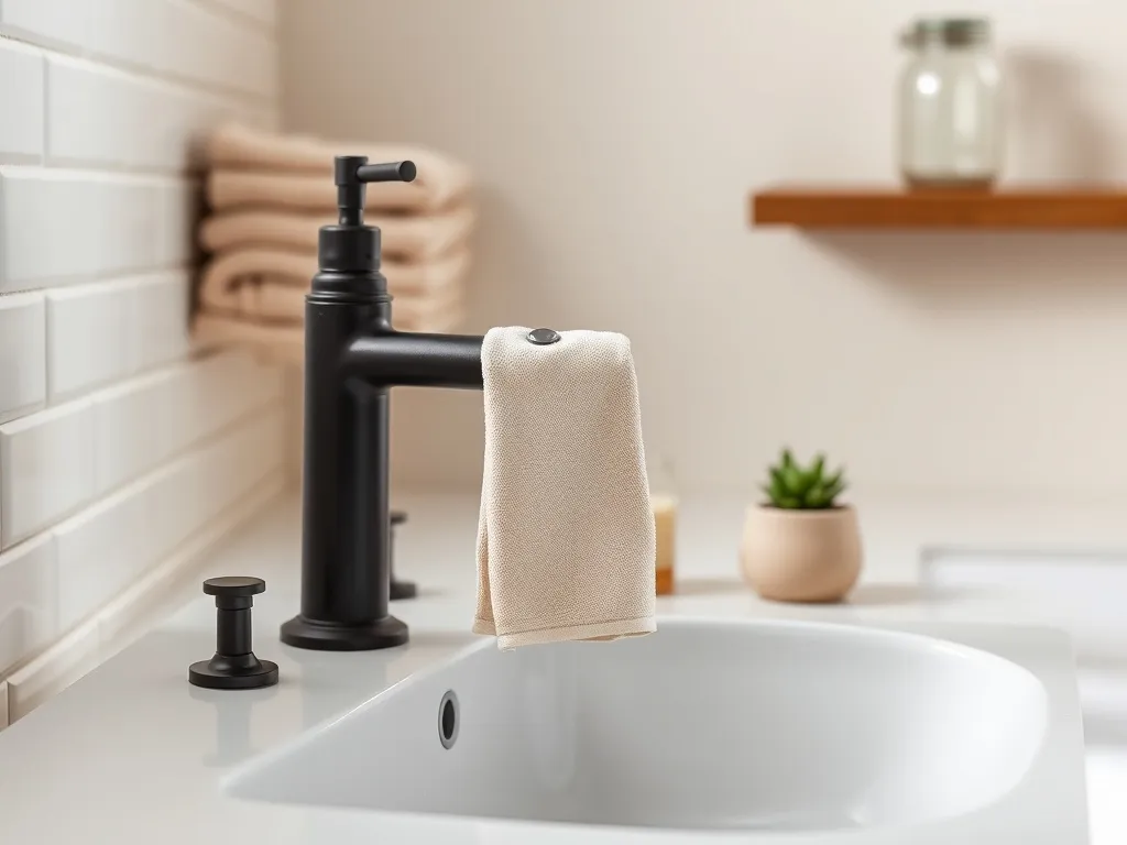 Gdzie powiesić ręcznik przy umywalce? Pomysły i porady