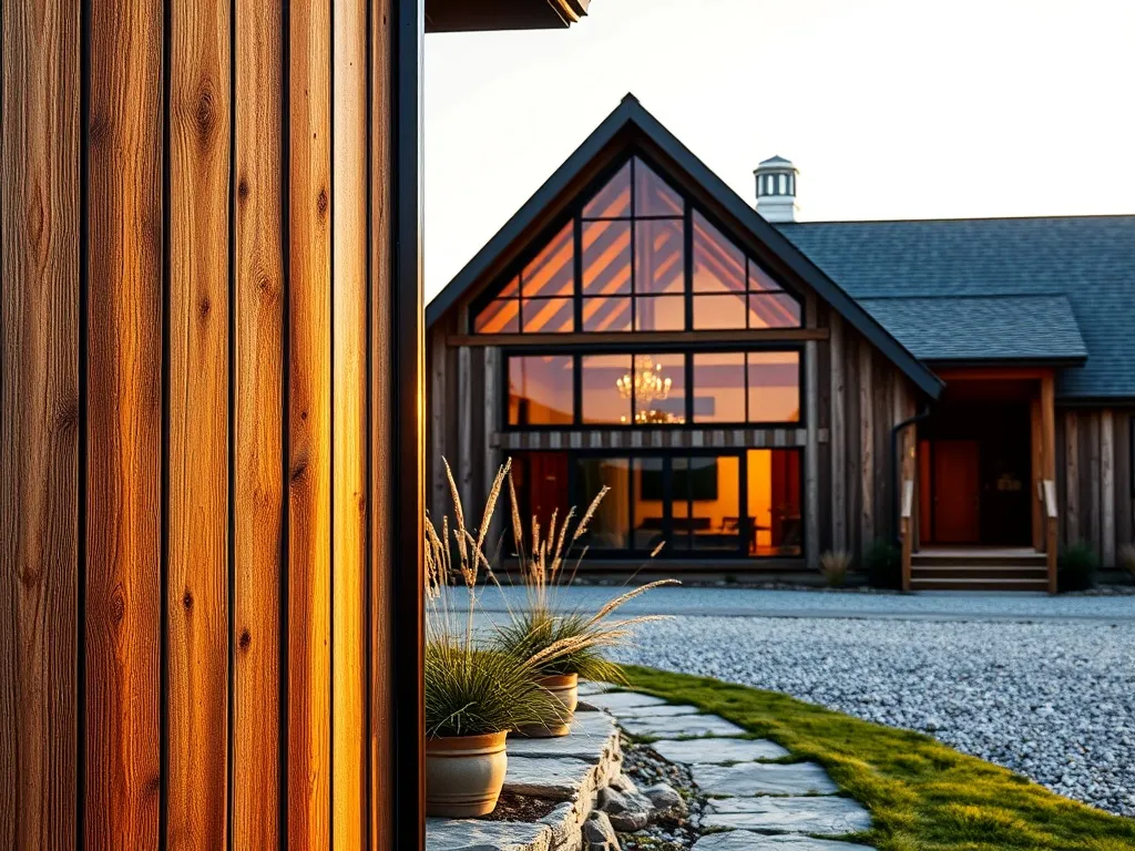 Dom w stylu stodoły – projekt, wnętrze, koszt budowy