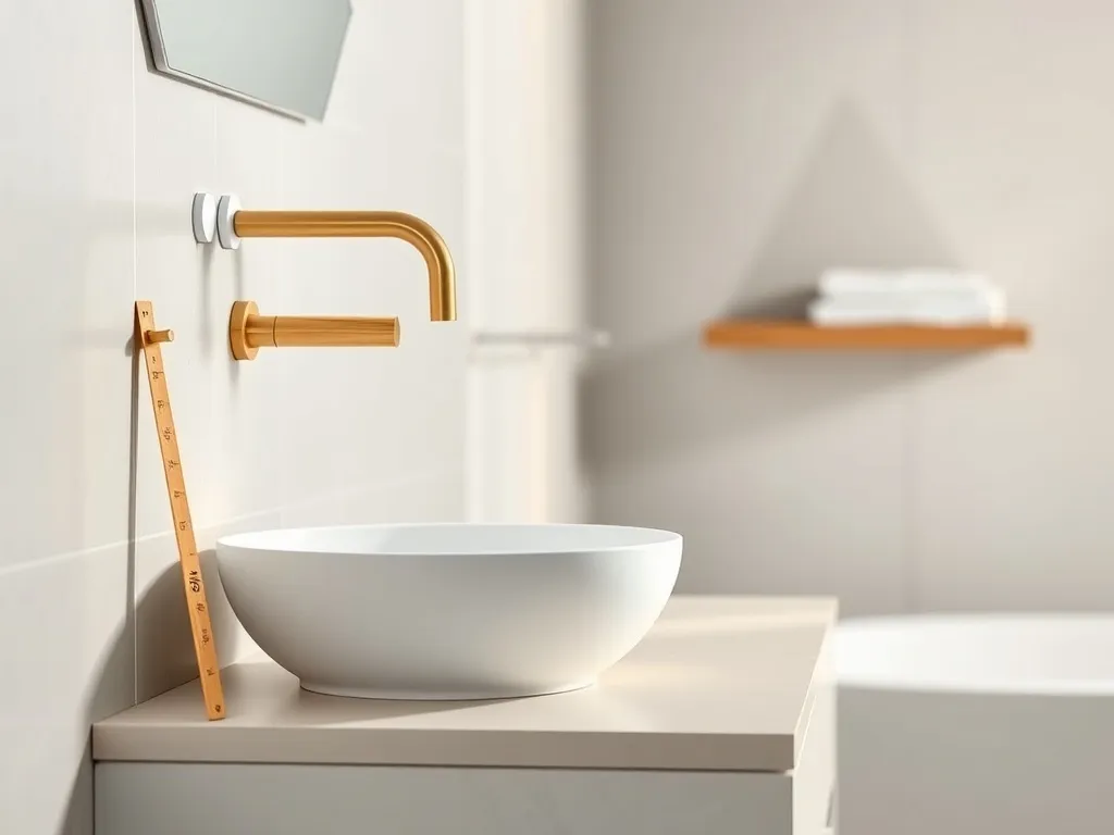 Na jakiej wysokości bateria podtynkowa do umywalki?