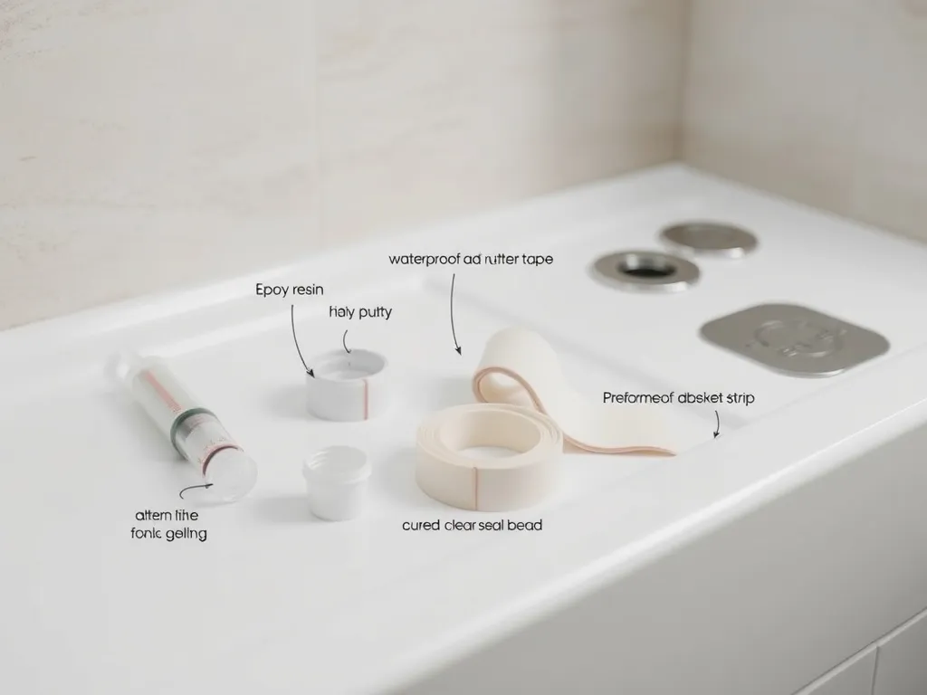 Czym uszczelnić brodzik zamiast silikonu?