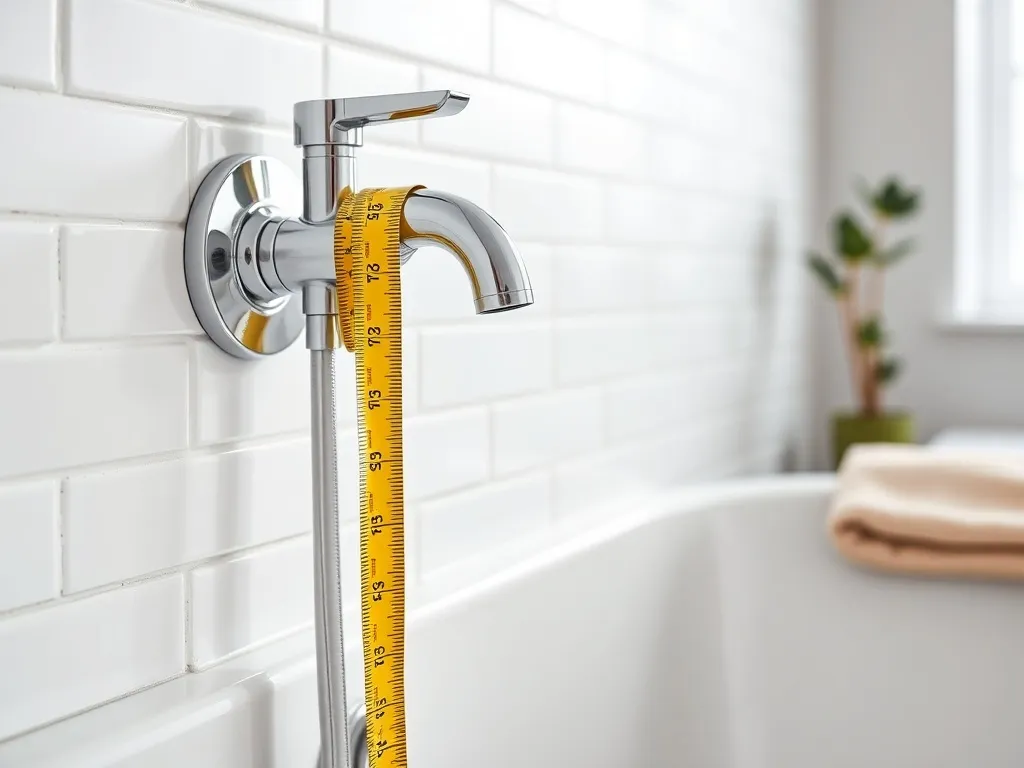 Na jakiej wysokości kran do wanny?