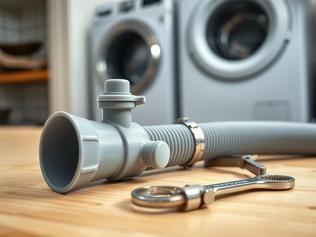 Syfon do pralki z kulką – jak zamontować?