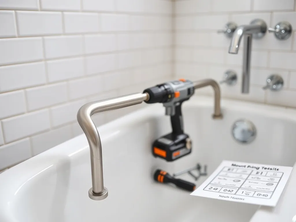 Jak zamontować uchwyt do wanny? Poradnik krok po kroku