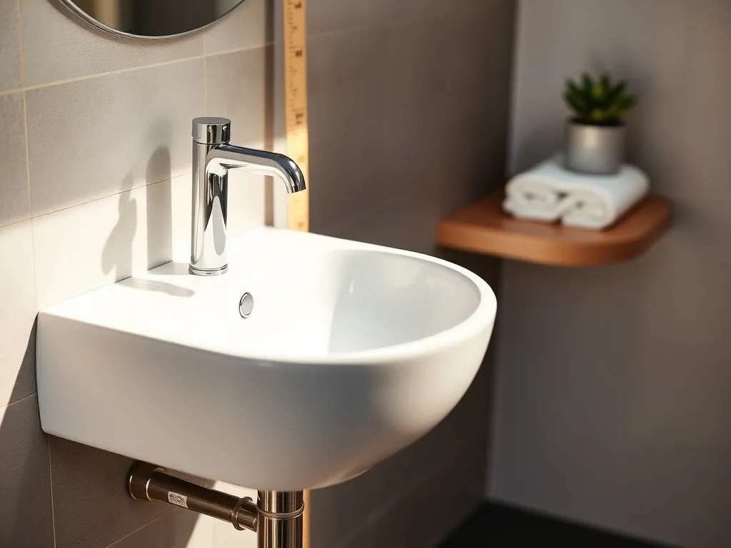 Na jakiej wysokości umywalka podwieszana?