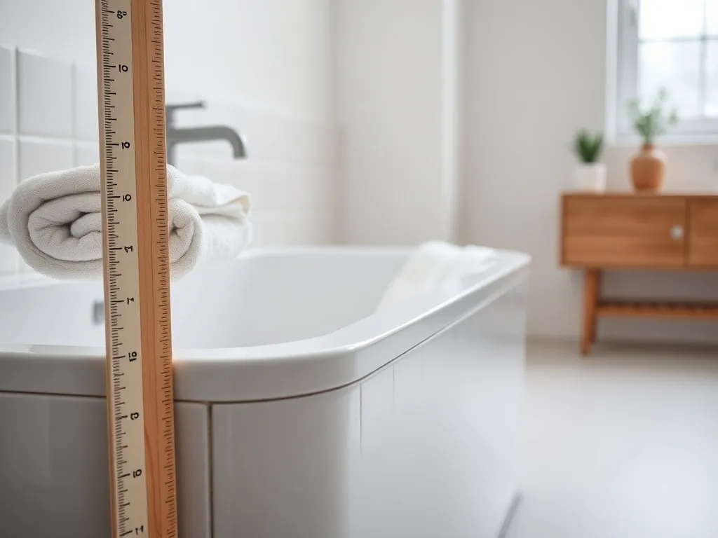 Jaka wysokość wanny w zabudowie?