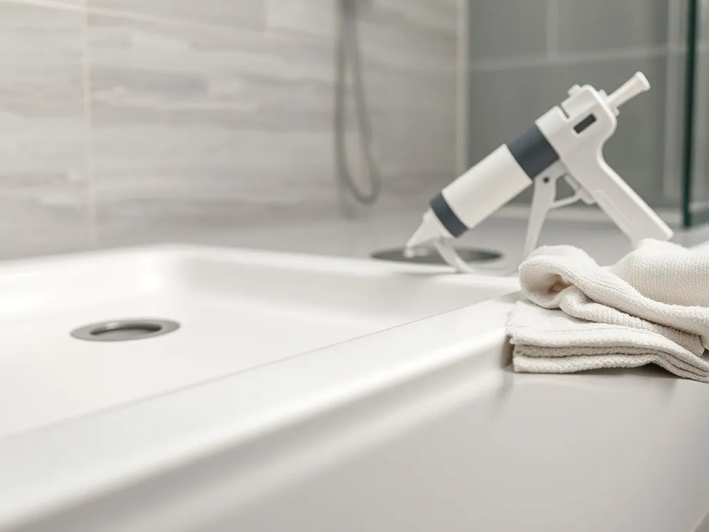 Czym uszczelnić szparę między ścianą a brodzikiem?